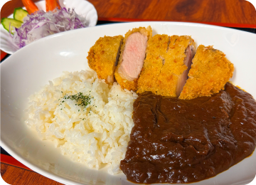 極厚カツカレー