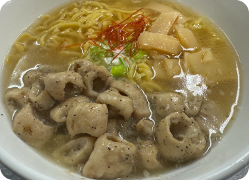 ほるもん塩ラーメン