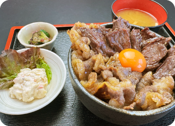 牛カルビサガリ丼