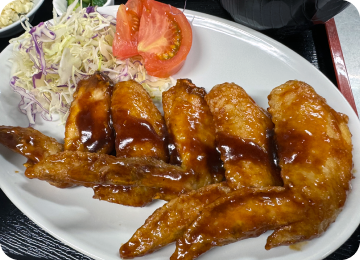 よしやす特製手羽先定食