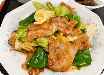 よしやすホイコーロー定食