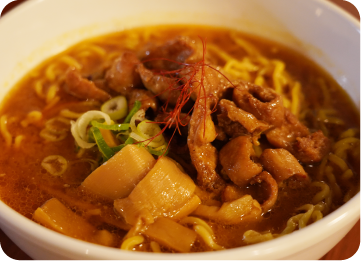 ほるもん味噌ラーメン