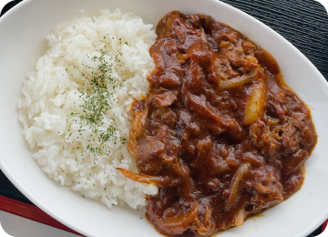 牛肉たっぷりハヤシライス