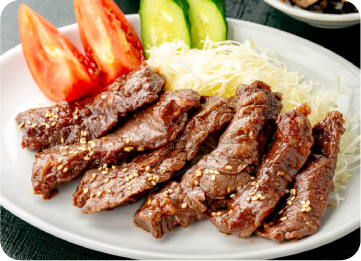 牛ハラミステーキ定食