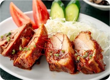 よしやす特製角煮定食