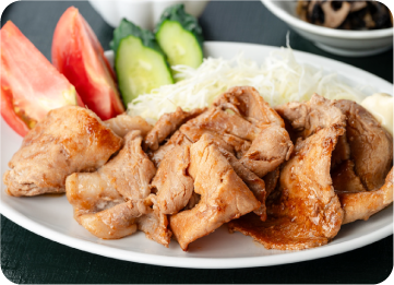 よしやす風しょうが焼き定食